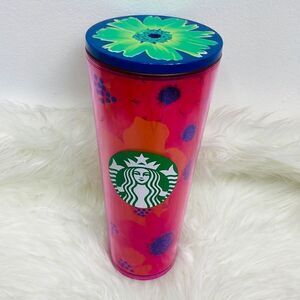 Starbucks 24oz Hibiscus 🌺 tropical Maui / Hawaii tumbler, cold,hot, spri…